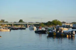 Boats on the water