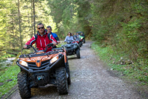 ORVs on a trail