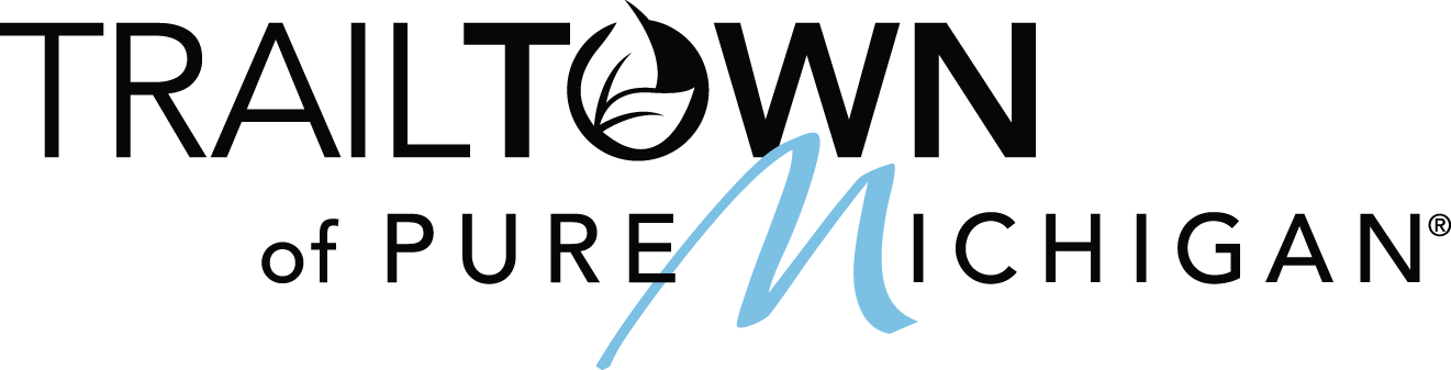 Pure Michigan Trail Town logo