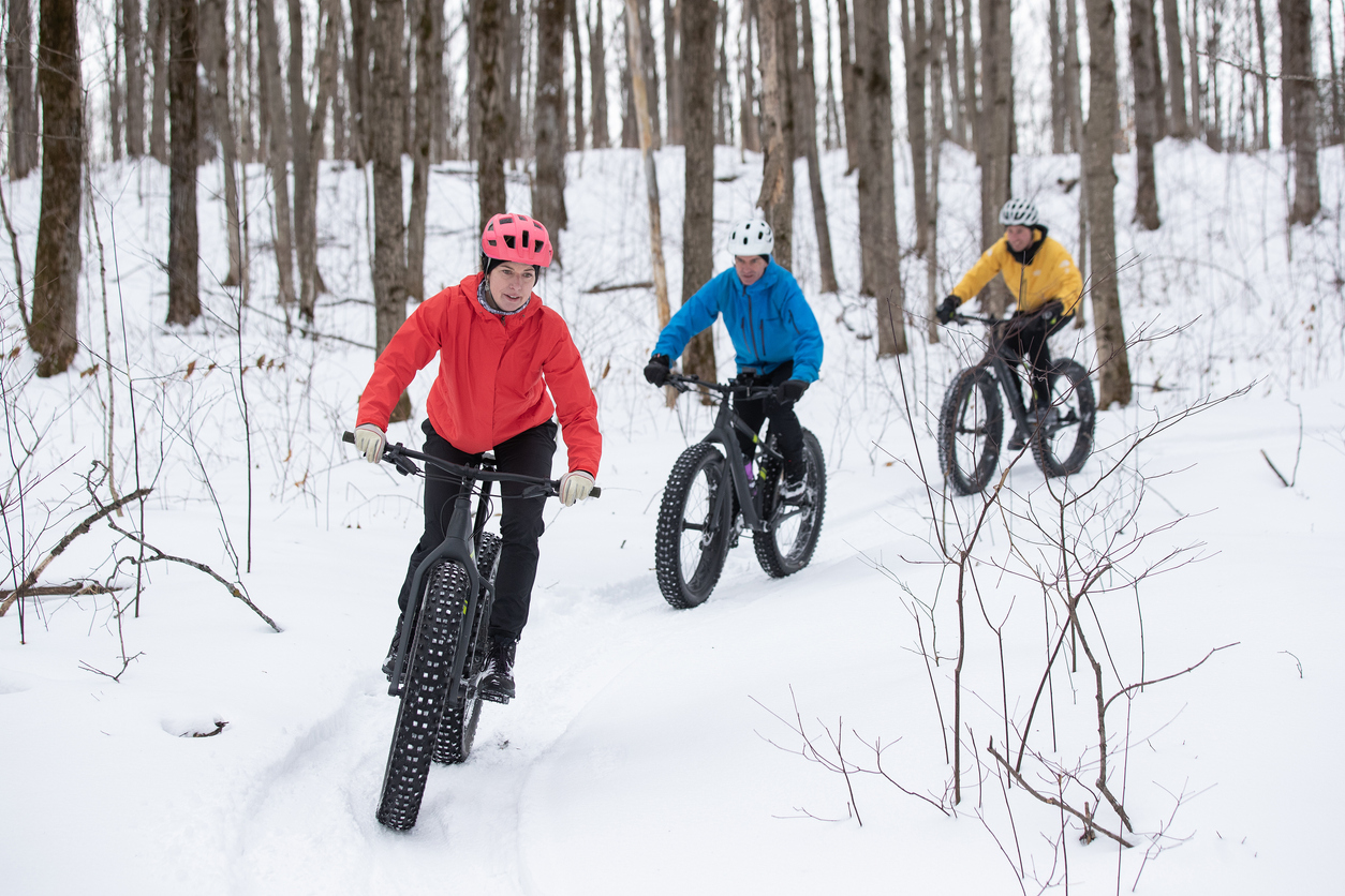 Fat tire bikers