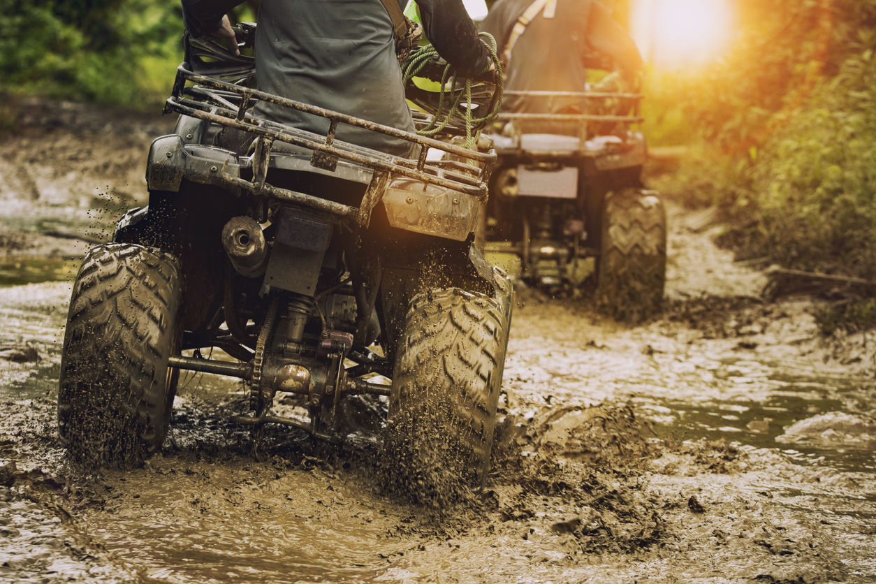 ORVs on trail