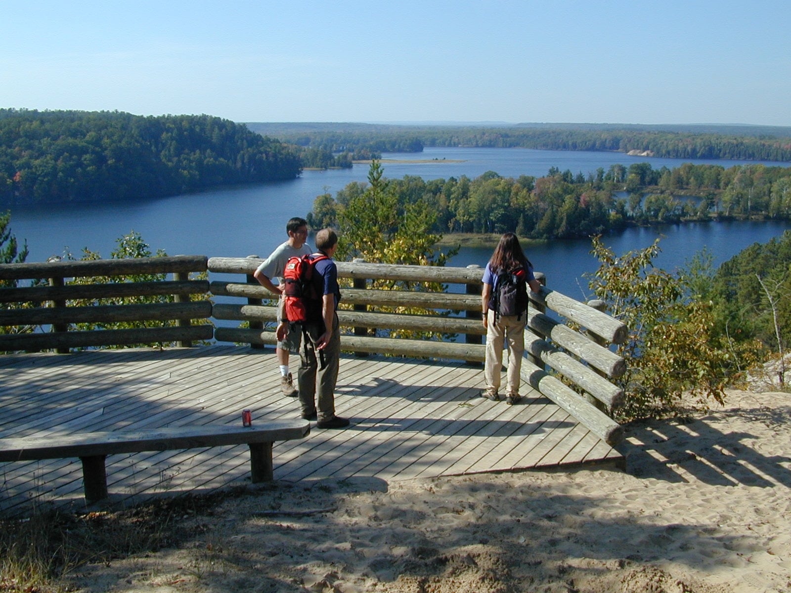 overlook on AuSable