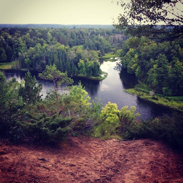 Oscoda overlook view