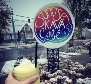 Sunrise Kava sign