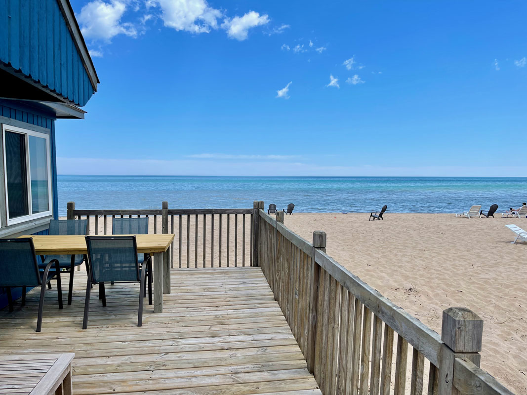 Porch View from Cottage Cove