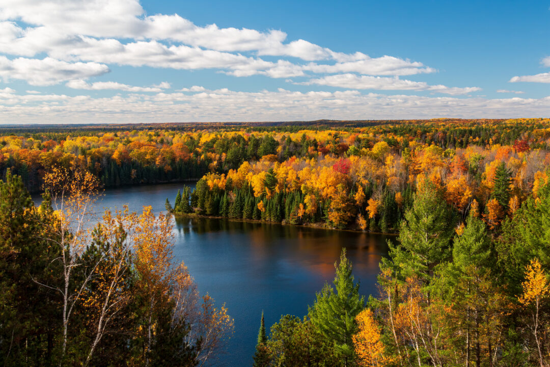 Au Sable River in Fall