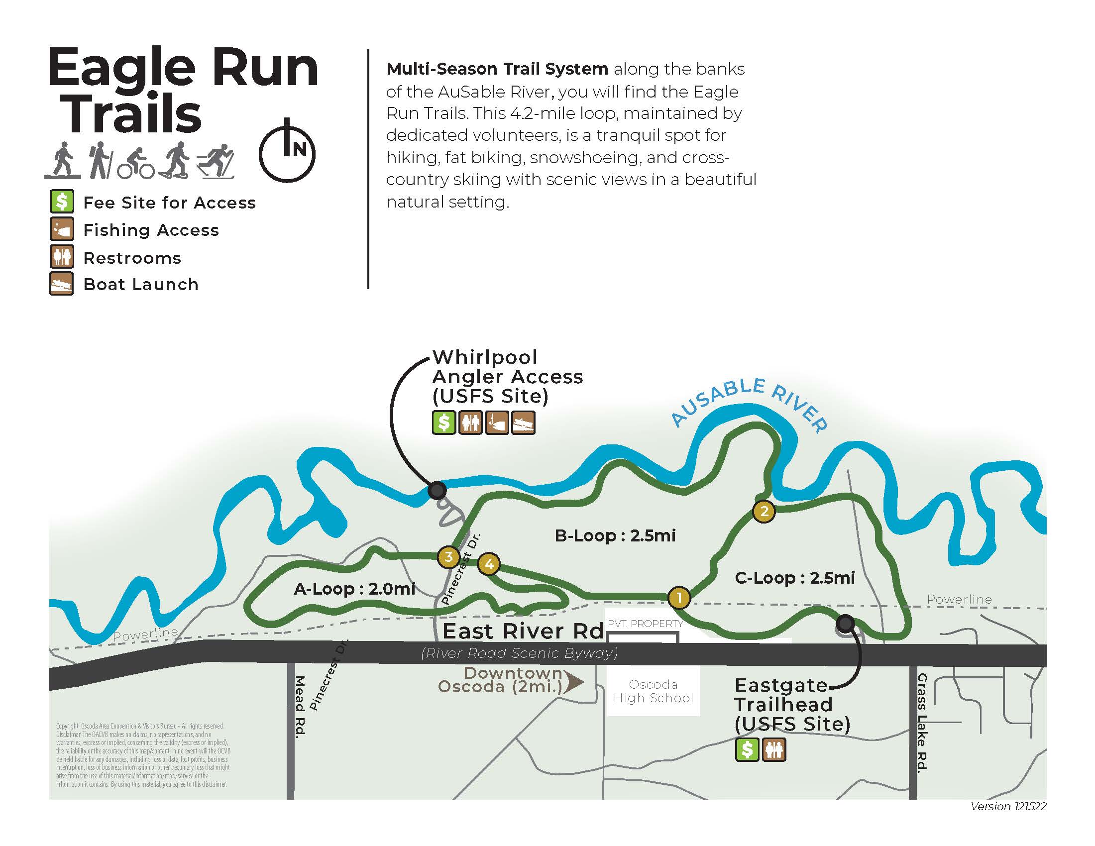 Eagle Run map