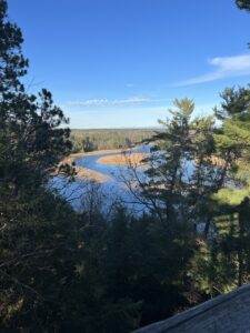 View of AuSable from Highbanks