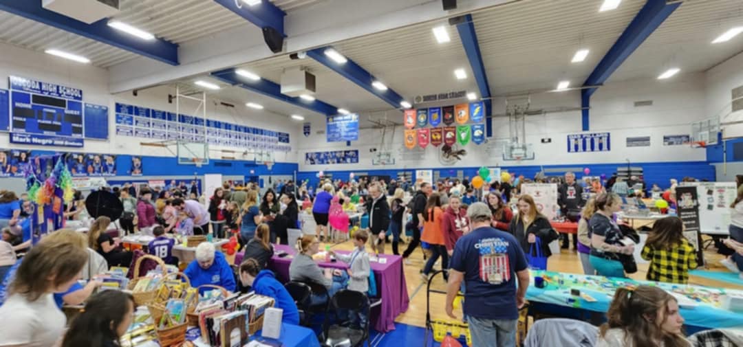 People enjoying the Iosco County Family Fun Fair