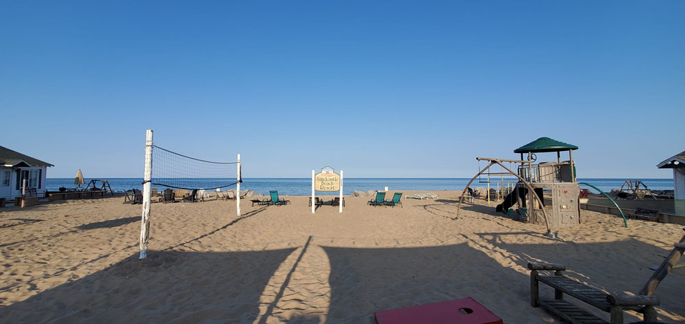 Sandcastle Resort beach