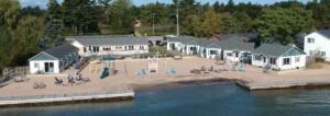 Cottages at Sandcastle Resort on Lake Huron