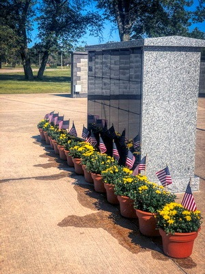 Monument at Veteran's Memorial Park