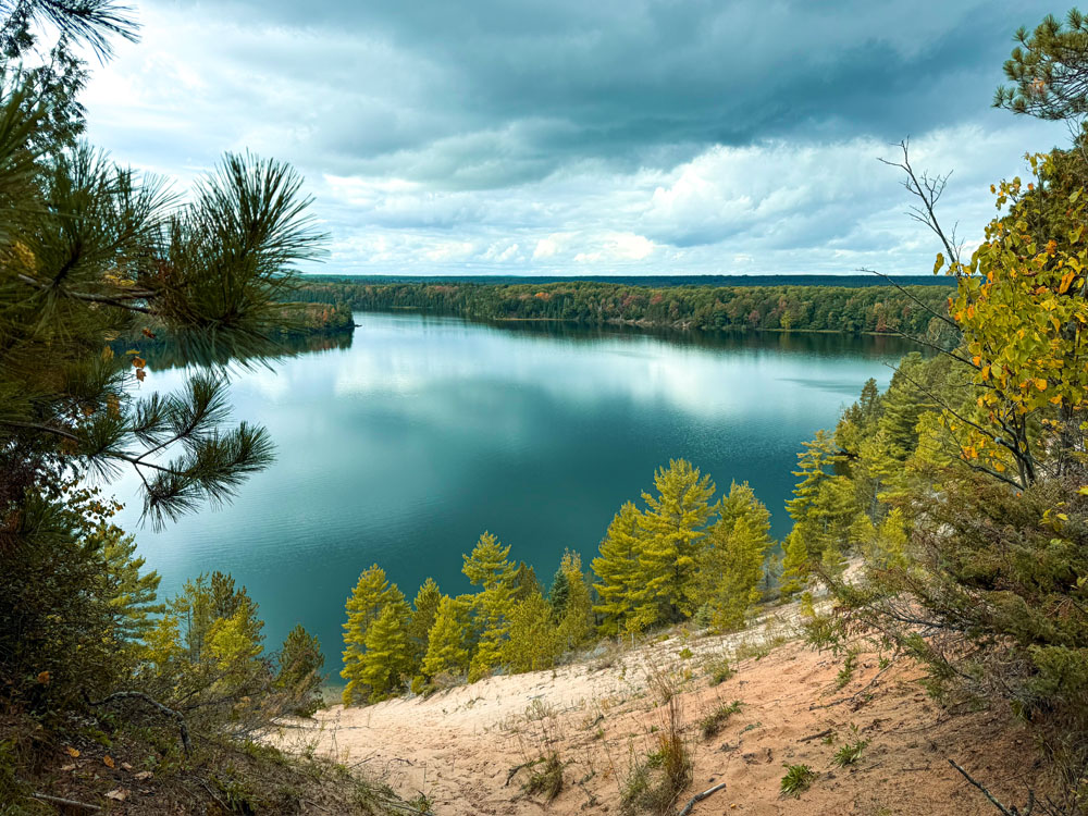 IMG_7325 Scenic view of the AuSable River on the Highbanks trail